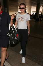 LILY-ROSE DEPP at Los Angeles International Airport 06/26/2018