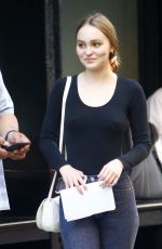 LILY-ROSE DEPP Out for Pizza in New York 05/30/2018