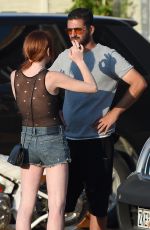 LINDSAY LOHAN at Lohan Beach Club in Mykonos 06/10/2018