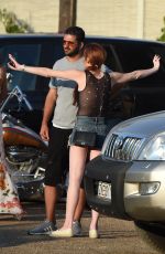 LINDSAY LOHAN at Lohan Beach Club in Mykonos 06/10/2018