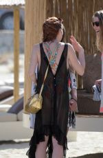 LINDSAY LOHAN at Lohan Beach House in Mykonos 06/07/2018