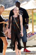 LINDSAY LOHAN at Lohan Beach House in Mykonos 06/07/2018
