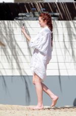 LINDSAY LOHAN at Lohan Beach House in Mykonos 06/07/2018