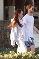 LINDSAY LOHAN at Lohan