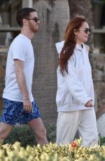 LINDSAY LOHAN at Lohan
