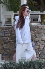 LINDSAY LOHAN at Lohan