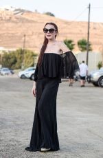 LINDSAY LOHAN Out in Mykonos 06/11/2018