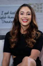 LINDSEY MORGAN at Interview with American Latino in Los Angeles 05/29/2018