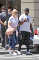 LINDSEY VONN Out Shopping in Paris 06/25/2018