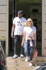 LINDSEY VONN Out Shopping in Paris 06/25/2018