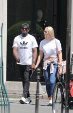 LINDSEY VONN Out Shopping in Paris 06/25/2018