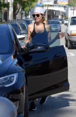 LISA RINNA Leaves a Gym in Los Angeles 06/11/2018