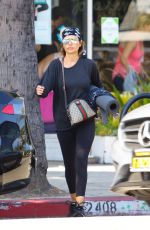 LISA RINNA Leaves Yoga Clas in Los Angeles 06/25/2018