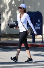 LISA RINNA Leaves Yoga Clas in Studio City 06/26/2018