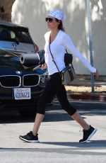 LISA RINNA Leaves Yoga Clas in Studio City 06/26/2018