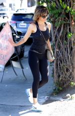LISA RINNA Out and About in Hollywood 06/27/2018