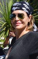 LISA RINNA Out and About in Los Angeles 06/25/2018