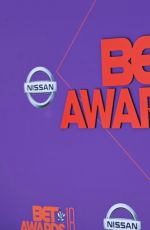 LOGAN BROWNING at BET Awards in Los Angeles 06/24/2018