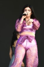 LORDE Performs at Parklife Festival at Heaton Park in Manchester 06/09/2018