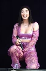 LORDE Performs at Parklife Festival at Heaton Park in Manchester 06/09/2018