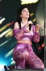 LORDE Performs at Parklife Festival at Heaton Park in Manchester 06/09/2018