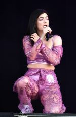 LORDE Performs at Parklife Festival at Heaton Park in Manchester 06/09/2018