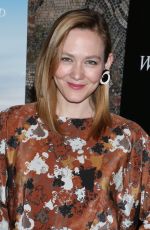 LOUISA KRAUSE at Woman Walks Ahead Special Screening in New York 06/26/2018