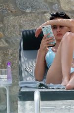 LUCY and TIFFANY WATSON in Bikinis on Holiday in Mykonos 06/20/2018