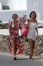LUCY and TIFFANY WATSON Out in Mykonos 06/21/2018