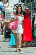 LUCY and TIFFANY WATSON Out in Mykonos 06/21/2018