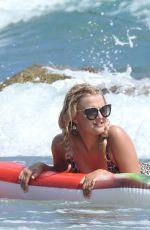 LUCY FALLON in Swimsuit at a Beach in Nicosia 06/22/2018