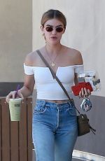 LUCY HALE at a Coffee Bean & Tea Leaf in Studio City 06/13/2018