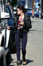 LUCY HALE Heading to a Gym in Los Angeles 06/26/2018