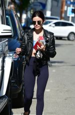 LUCY HALE Heading to a Gym in Los Angeles 06/26/2018