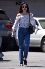 LUCY HALE Leaves a Gym in Studio City 06/25/2018
