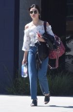 LUCY HALE Leaves a Gym in Studio City 06/25/2018