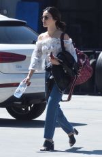 LUCY HALE Leaves a Gym in Studio City 06/25/2018