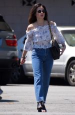 LUCY HALE Leaves a Gym in Studio City 06/25/2018