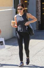 LUCY HALE Leaves Joan