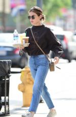LUCY HALE Out and About in Los Angeles 06/18/2018