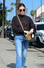 LUCY HALE Out and About in Los Angeles 06/18/2018