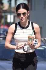 LUCY HALE Out and About in Los Angeles 06/26/2018