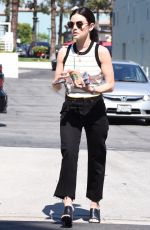 LUCY HALE Out and About in Los Angeles 06/26/2018