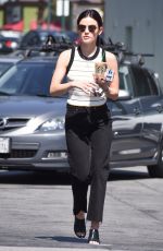 LUCY HALE Out and About in Los Angeles 06/26/2018