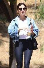 LUCY HALE Out at Griffith Park in Los Angeles 06/27/2018