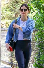 LUCY HALE Out at Griffith Park in Los Angeles 06/27/2018