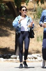 LUCY HALE Out at Griffith Park in Los Angeles 06/27/2018