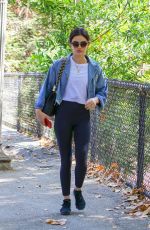 LUCY HALE Out at Griffith Park in Los Angeles 06/27/2018