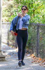 LUCY HALE Out at Griffith Park in Los Angeles 06/27/2018