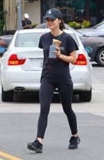 LUCY HALE Out at Starbucks for Coffee in Los Angeles 06/23/2018